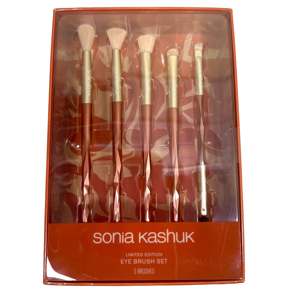 Sonia Kashuk 5 Piece Eye Brush Set Limited Edition NEW